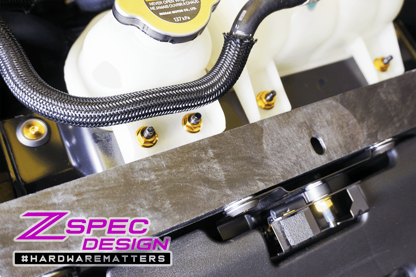 ZSPEC Titanium/Billet ”Stage 2” Dress Up Bolts® Kit | 2023+ Nissan Z (00843612118042).