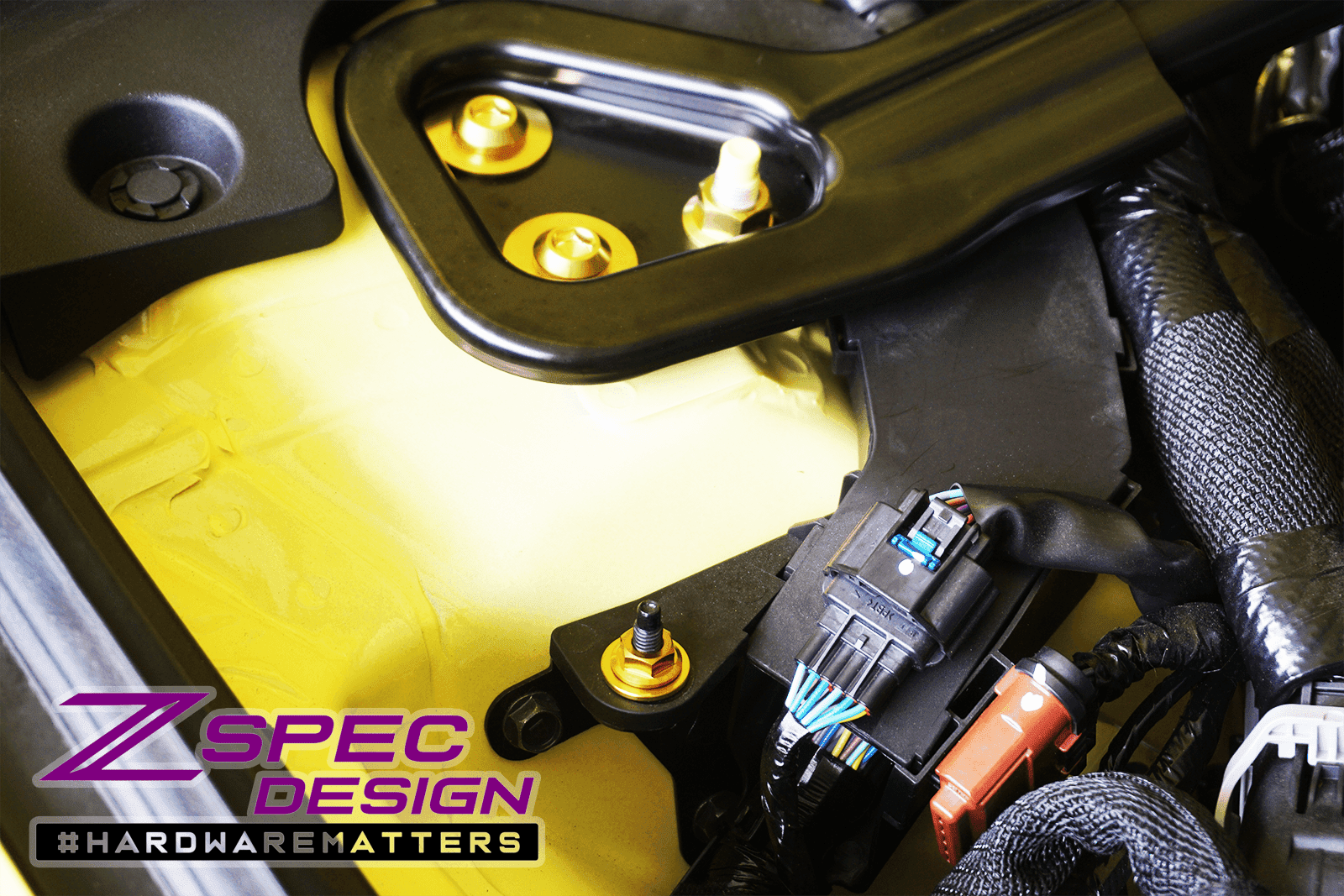 ZSPEC Titanium/Billet ”Stage 2” Dress Up Bolts® Kit | 2023+ Nissan Z (00843612118042).