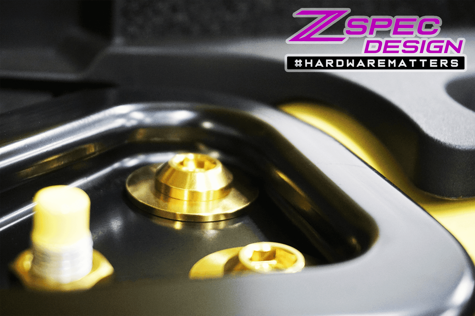 ZSPEC Titanium/Billet ”Stage 2” Dress Up Bolts® Kit | 2023+ Nissan Z (00843612118042).