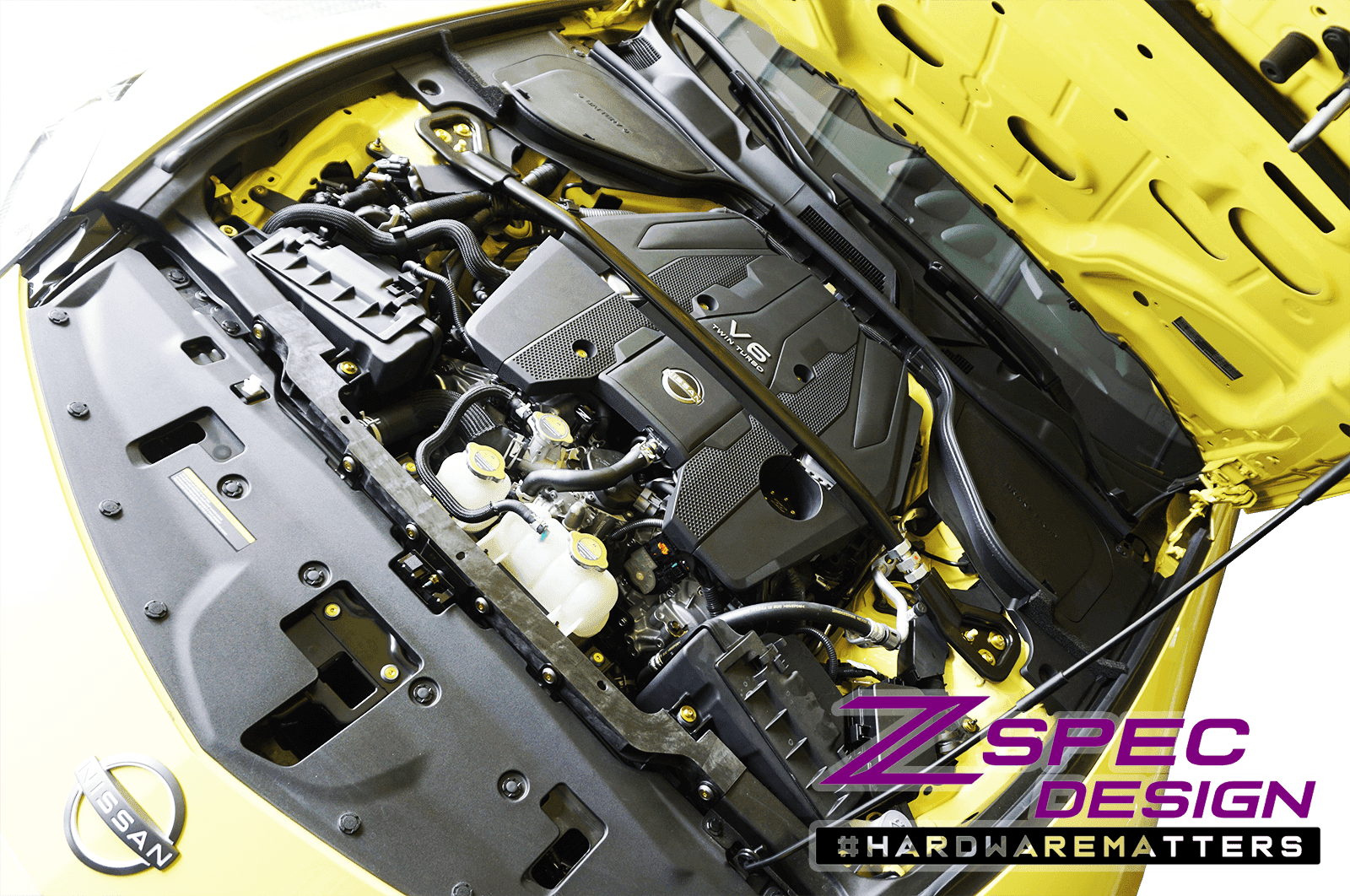 ZSPEC Titanium/Billet ”Stage 2” Dress Up Bolts® Kit | 2023+ Nissan Z (00843612118042).