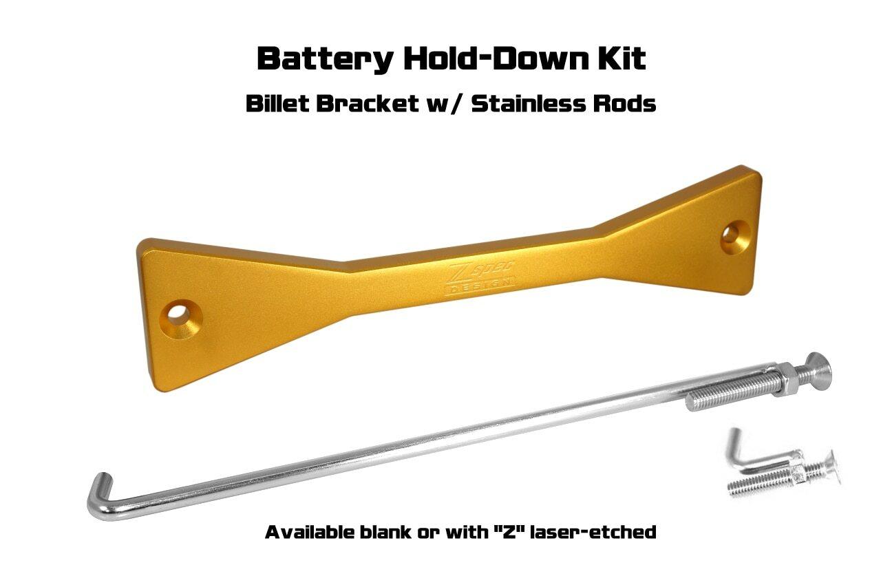 ZSPEC Billet/Stainless Battery Hold Down/Bracket | 2023+ Nissan Z (00843612134684).