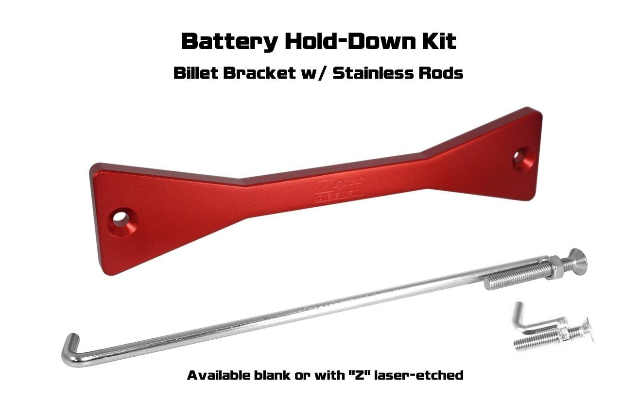 ZSPEC Billet/Stainless Battery Hold Down/Bracket | 2023+ Nissan Z (00843612134684).