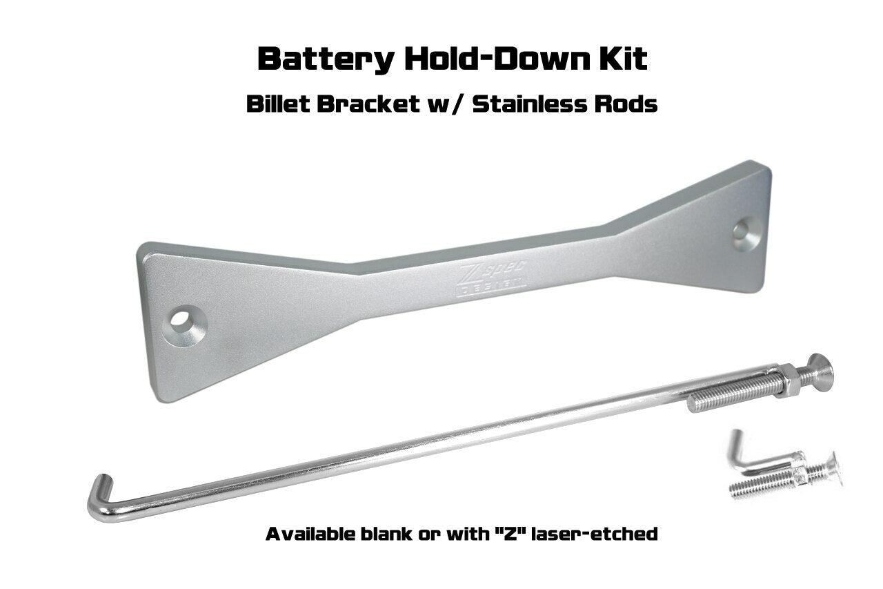 ZSPEC Billet/Stainless Battery Hold Down/Bracket | 2023+ Nissan Z (00843612134684).