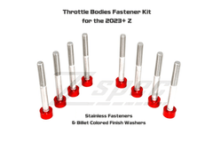 ZSPEC Throttle Bodies Stainless/Billet Fastener Kit | 2023+ Nissan Z (00843612141316).