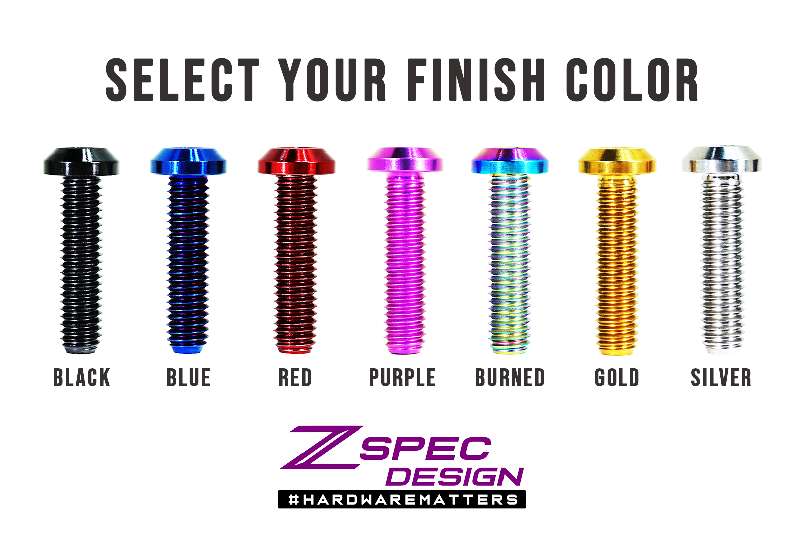 ZSPEC Throttle Bodies Grade-5 Titanium Fastener Kit | 2023+ Nissan Z (00843612141521).