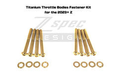 ZSPEC Throttle Bodies Grade-5 Titanium Fastener Kit | 2023+ Nissan Z (00843612141521).