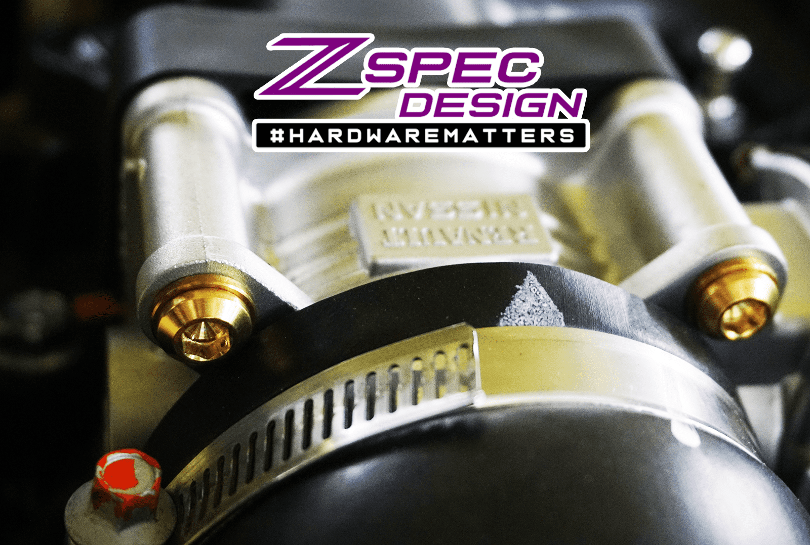 ZSPEC Throttle Bodies Grade-5 Titanium Fastener Kit | 2023+ Nissan Z (00843612141521).
