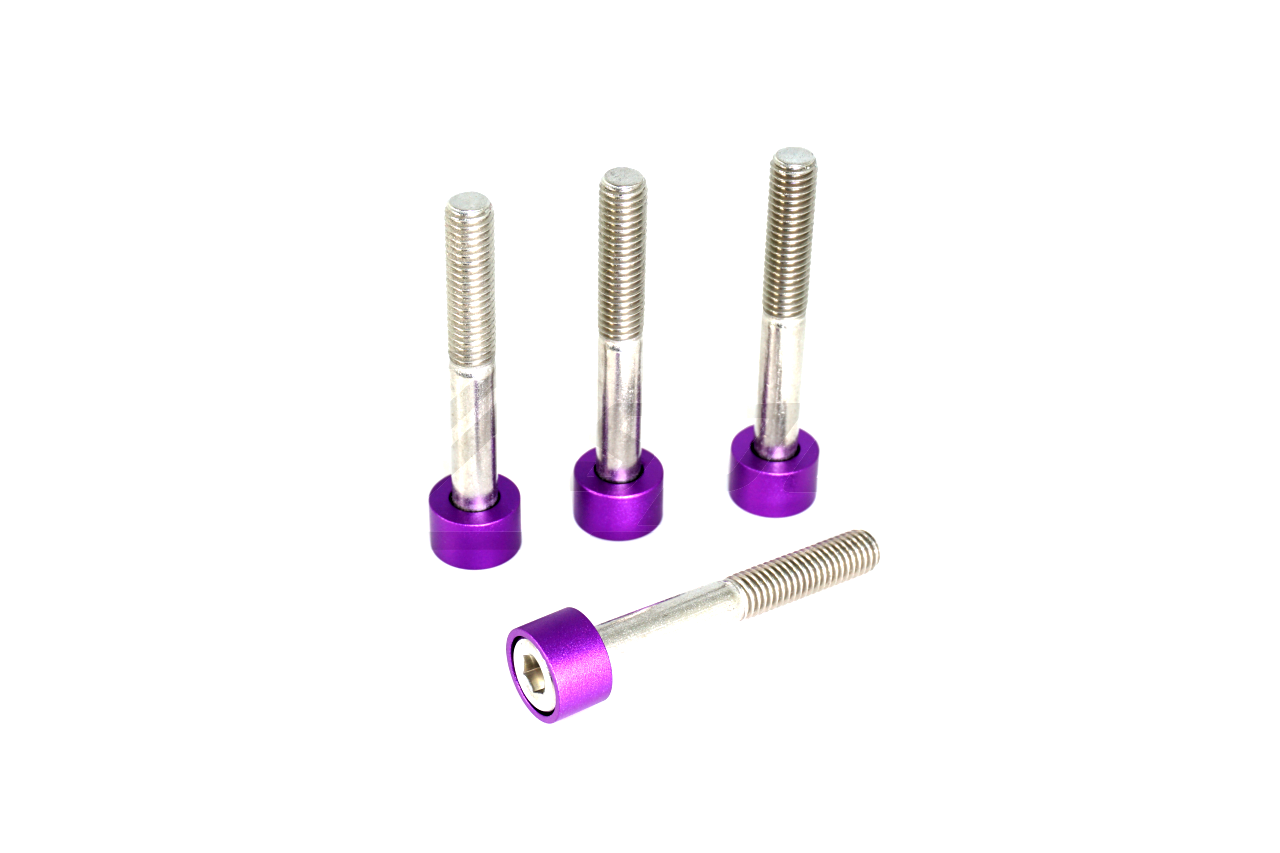 ZSPEC Throttle Body Stainless/Billet Fasteners | 2008-2015 Mitsubishi Evo X (00843612199652).