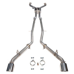 MAPerformance Catback Exhaust | 2017+ Infiniti Q60 3.0T RWD (INF-Q60-CBE).