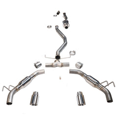 MAPerformance Catback Exhaust | 2022+ Honda Civic Si (HDAXI - CBE) - SBX Performance