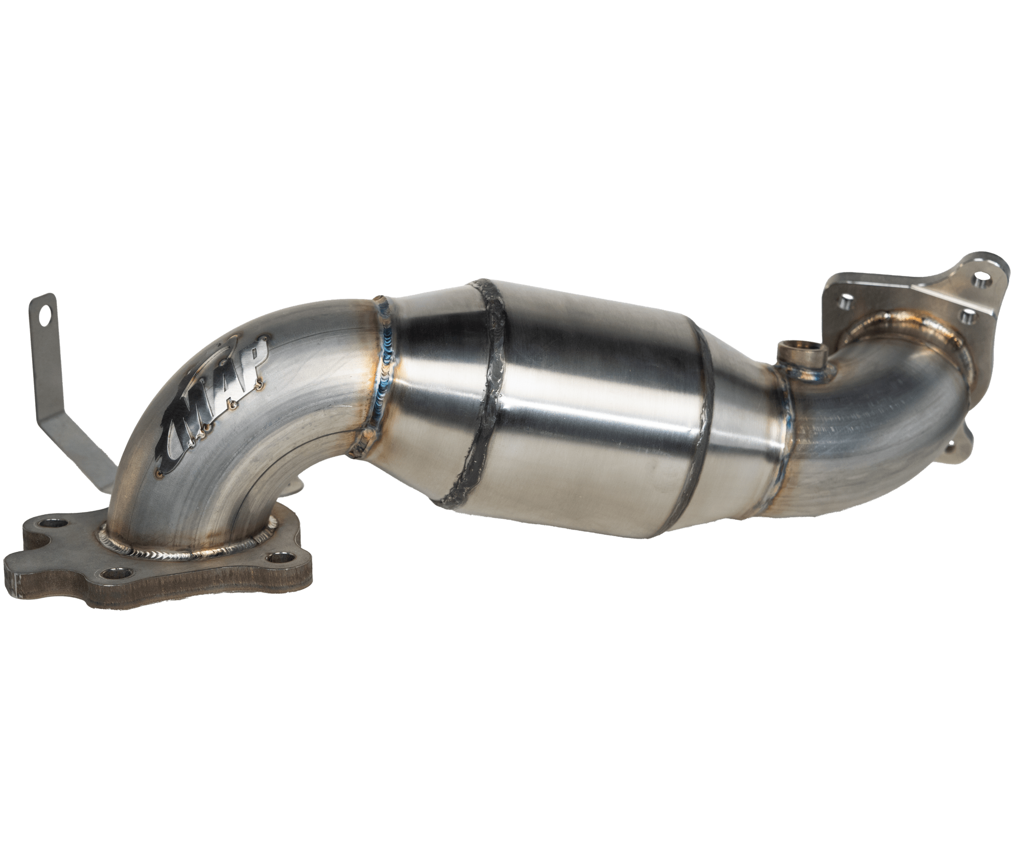 MAPerformance Civic X 1.5T Catted Downpipe | 2016-2021 Honda Civic 1.5T (HDAX-DPC).