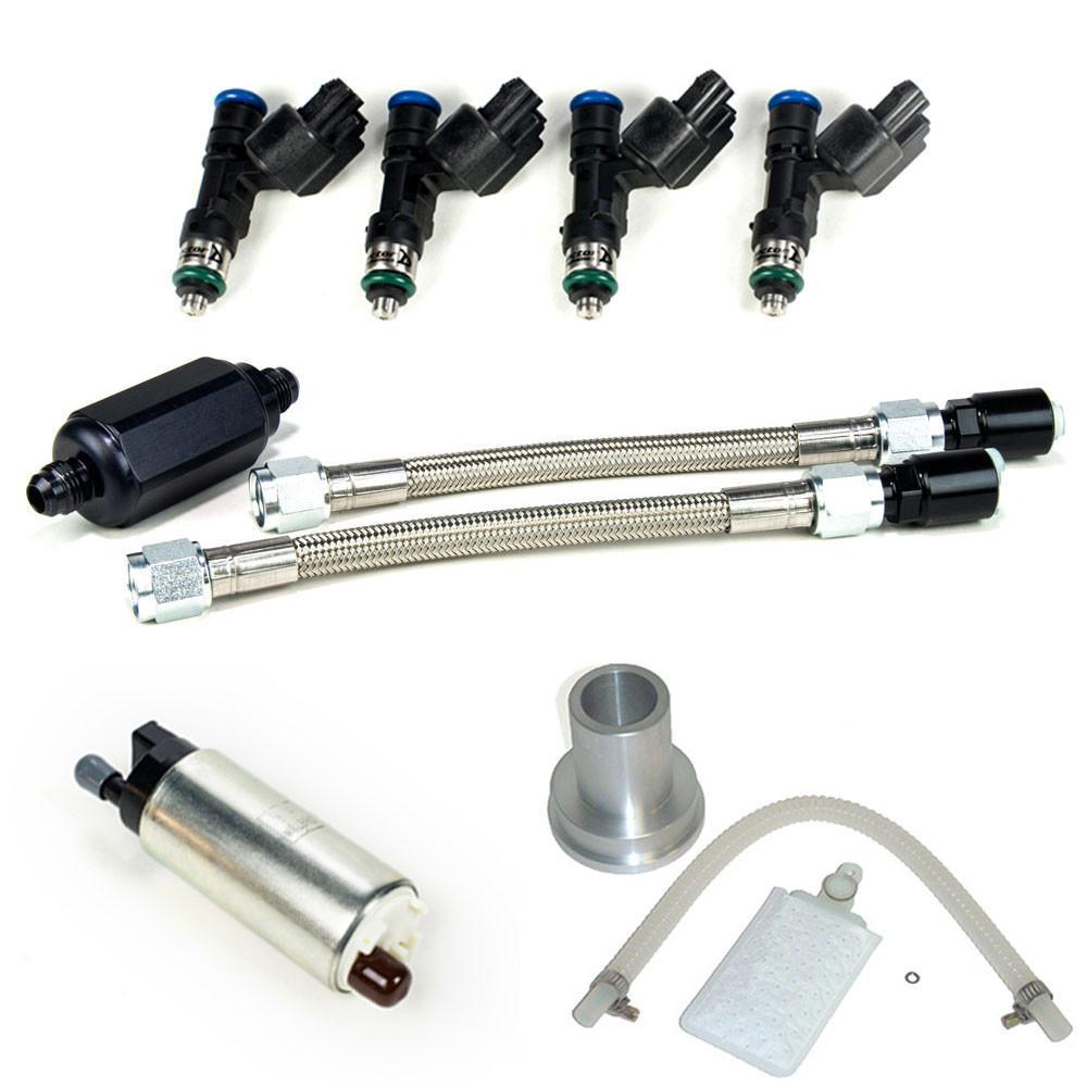 MAPerformance EVO X 93oct 400whp+ [500whp+ E85] Fuel Upgrade Kit | 2008-2015 Mitsubishi Lancer Evo X (EVOX-400FK).