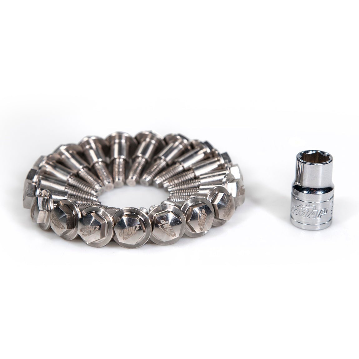 MAPerformance Evo X Valve Cover Hardware | 2008-2015 Mitsubishi Evo X (EVOX-VCH-SS/TI).