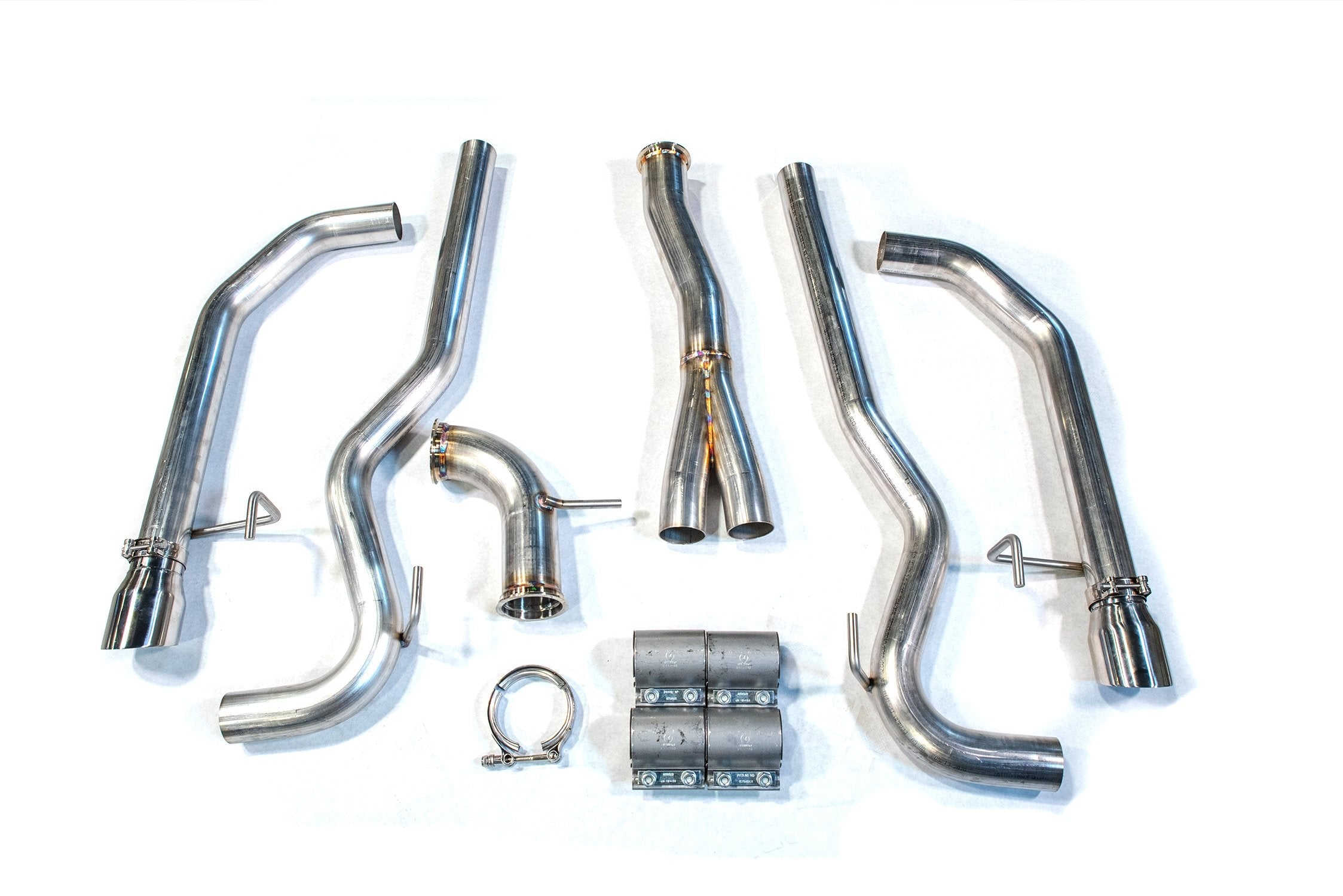 MAP Catback Exhaust Upgrade w/ No Muffler | 2015+ Ford Mustang Ecoboost (EBM-CBE-NM).