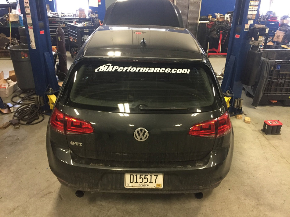 MAPerformance Mini Windshield Banner - 4”x38”