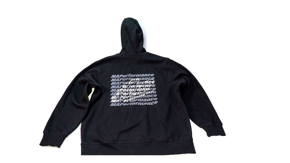 MAPerformance Hoodie ”MAP Collage” | Black (MERCH-MAPBLK)
