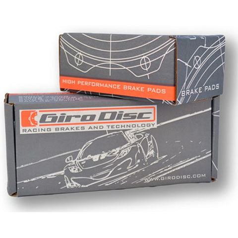 Girodisc GP40 Sprint Race Front Brake Pads | 2000-2006 Mitsubishi Evo 6-9 / 2017-2024 Honda Civic Type-R (GP40-1001.15).