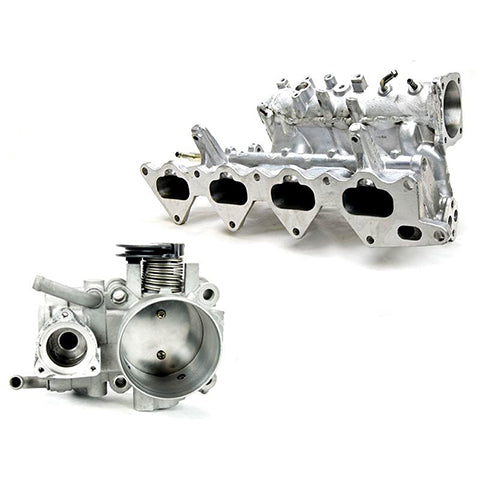 MAPerformance REV 3 Intake Manifold & Ported 65MM Throttle Body Kit | 2003-2006 Mitsubishi Evo 8/9 (EVO-INT-TB-REV3).