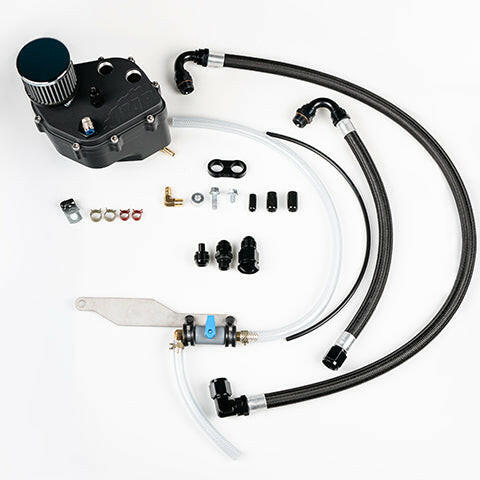 Evo X Catch Can / Coolant Expansion Tank by MAPerformance | 2008-2015 Mitsubishi Evo X (EVOX-OCC-REV2).