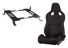 Recaro Cross Sportster CS Seats + Planted Mounting Hardware Combo | 2008-2015 Mitsubishi Evo X.