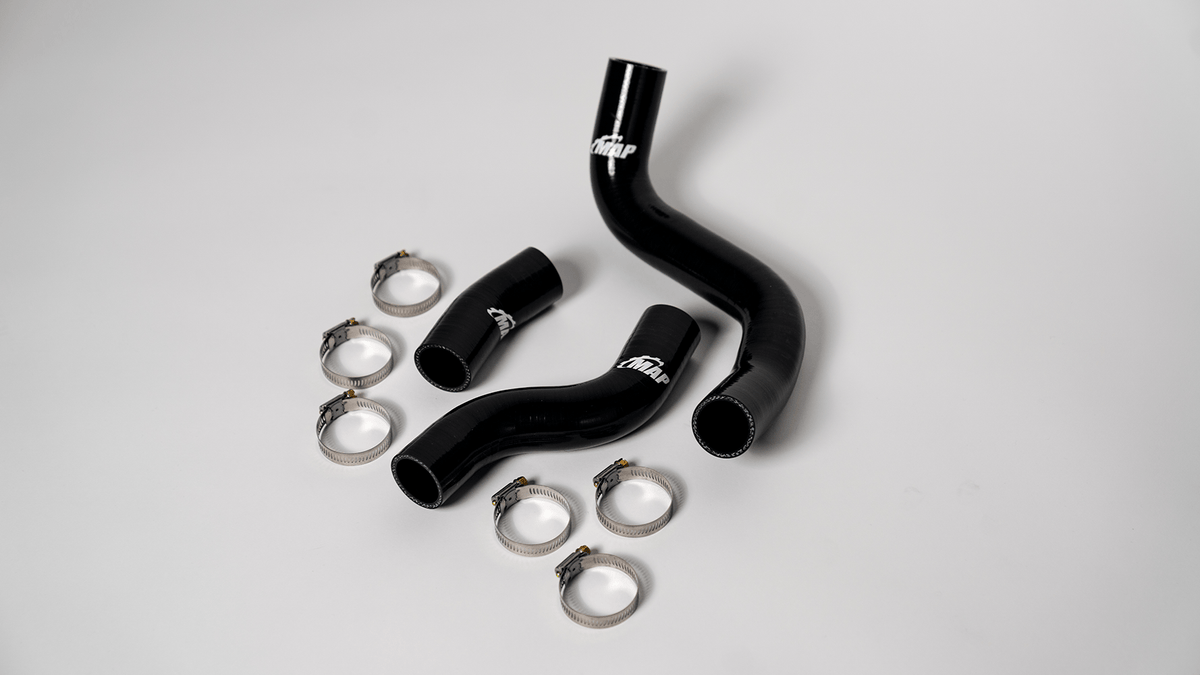 MAPerformance Silicone Radiator Hose Kit | 2022+ Subaru BRZ / Toyota GR86 & 2013-2021 Subaru BRZ / Scion FR-S / Toyota 86 (BRZ86-CHK-BK).
