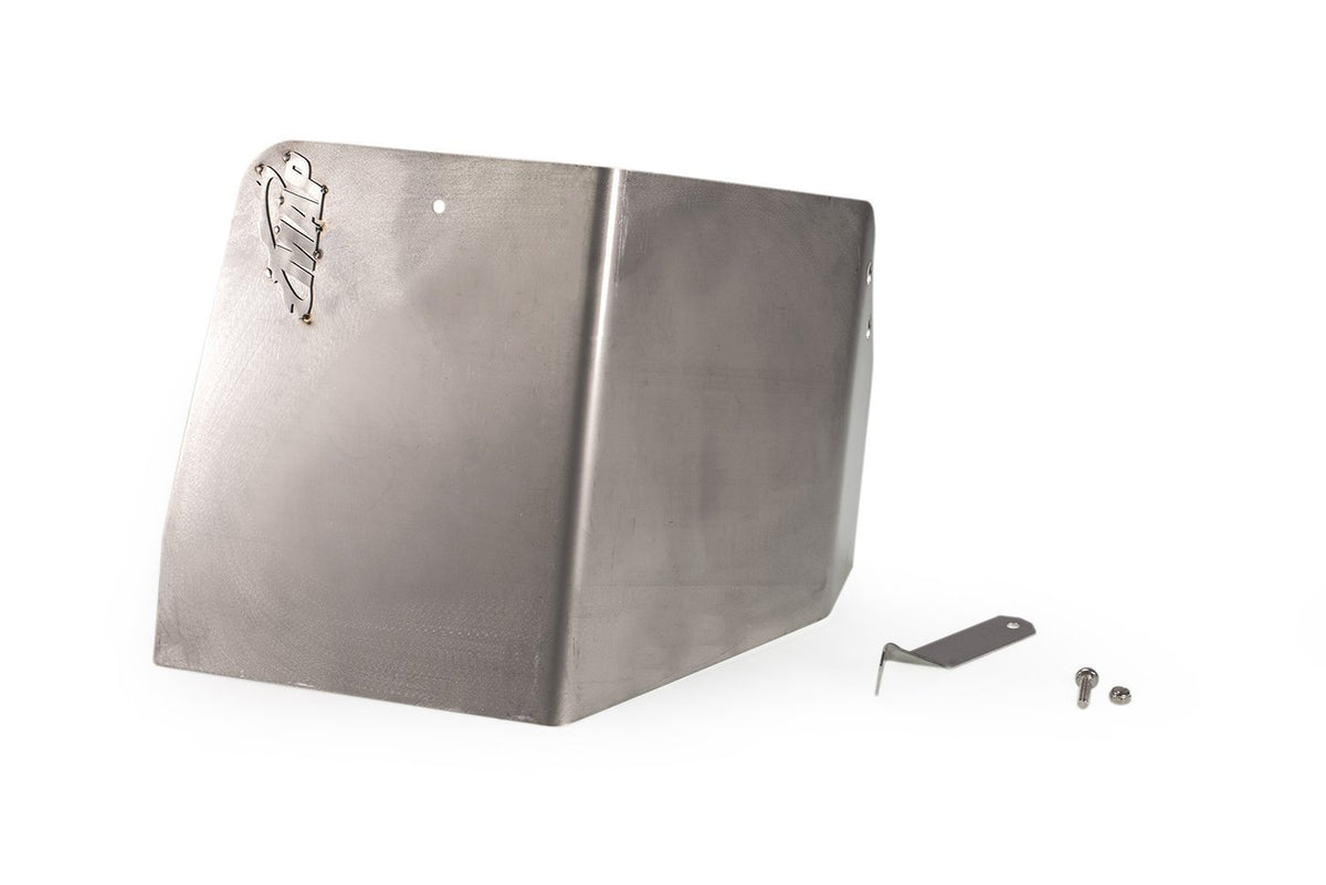 MAPerformance Stainless Air Intake Heat Shield Rev 2 | 2008-2015 Mitsubishi Evo X (EVOX-AIHS-REV2).