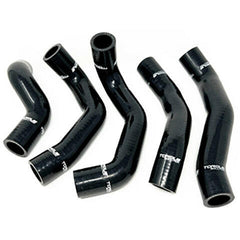 Torque Solution Silicone Radiator Hose Kit | 2013-2017 Hyundai Veloster 1.6T (TS-CH-729BK).