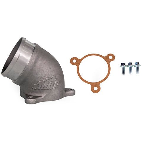 MAPerformance Turbo Compressor 3" Inlet Pipe V2 | 2008-2015 Mitsubishi Evo X (EVOX-TIP-REV2).