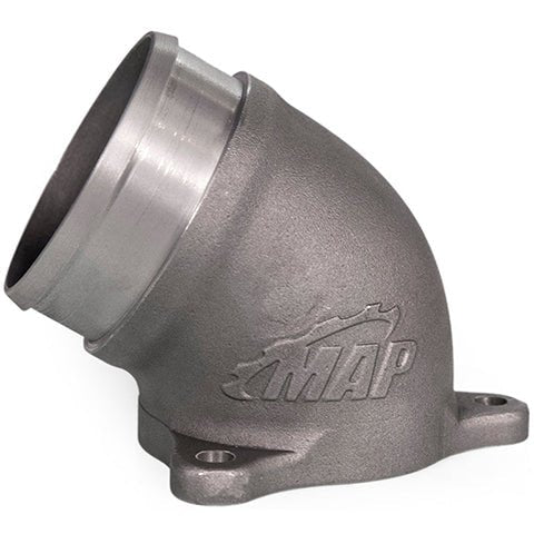 MAPerformance Turbo Compressor 3" Inlet Pipe V2 | 2008-2015 Mitsubishi Evo X (EVOX-TIP-REV2).