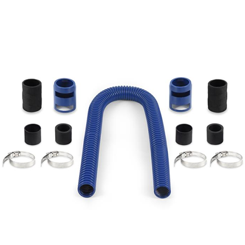Mishimoto Universal Flexible Stainless Steel Radiator Hose Kit (MMAH-UXXXX).