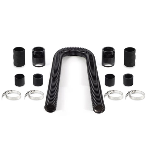 Mishimoto Universal Flexible Stainless Steel Radiator Hose Kit (MMAH-UXXXX).