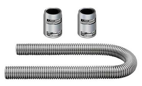 Mishimoto Universal Flexible Radiator Hose (Chrome) MMAH-U36C.