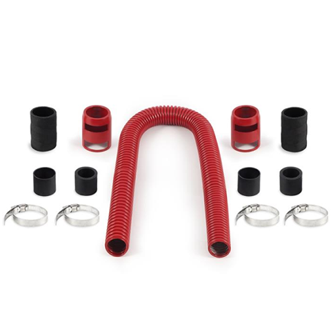 Mishimoto Universal Flexible Stainless Steel Radiator Hose Kit (MMAH-UXXXX).