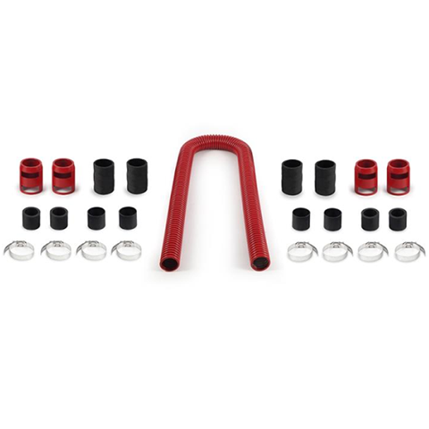 Mishimoto Universal Flexible Stainless Steel Radiator Hose Kit (MMAH-UXXXX).