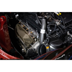 Mishimoto Titanium Turbo Blanket | 2020-2026 Toyota GR Supra 3.0L (MMTB-SUP-20)