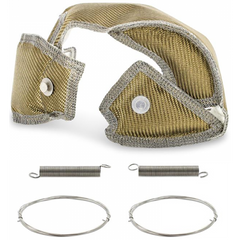 Mishimoto Titanium Turbo Blanket | 2020-2026 Toyota GR Supra 3.0L (MMTB-SUP-20)