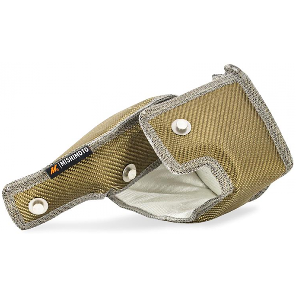 Mishimoto Titanium Turbo Blanket | 2020-2026 Toyota GR Supra 3.0L (MMTB-SUP-20)