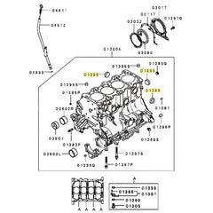 Mitsubishi OEM Engine Block Freeze Plug Set | 1990-1999 Mitsubishi Eclipse/Eagle Talon/Plymouth Laser, and 1992-2006 Mitsubishi 1-9 (MAP-MIT-1G-FRZPLG/MAP-MIT-2GEVO-FRZPLG).