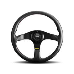 MOMO Tuner 350mm Black Leather Steering Wheel (TUN35BK0).