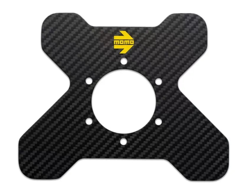 Momo Carbon Fiber Steering Wheel Plate.