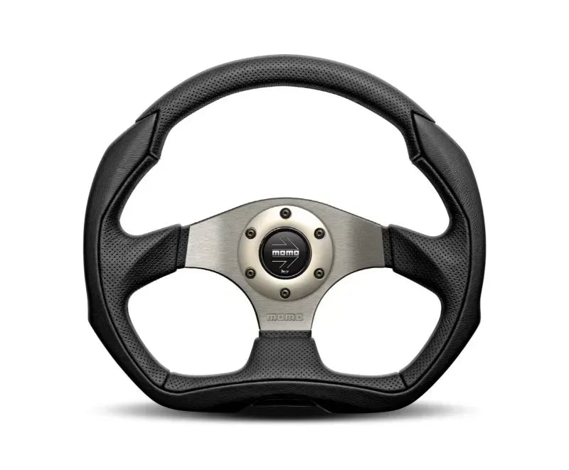 Momo Eagle Black Leather, Anth Spokes.