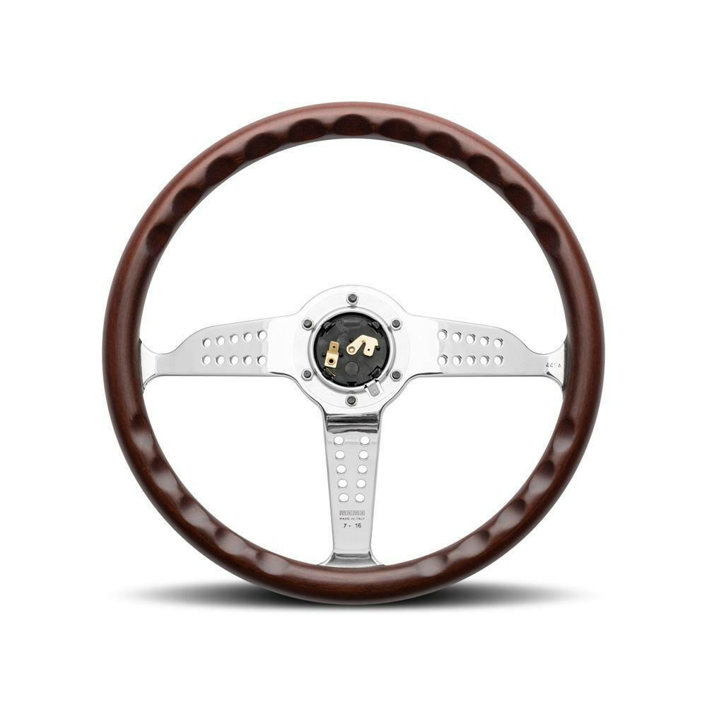 MOMO Super Grand Prix 350mm Mahogany Wood Steering Wheel (GRA35WD0P).