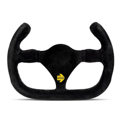 MOMO MOD.27/C 270mm Black Suede Steering Wheel (R1925C/27S).