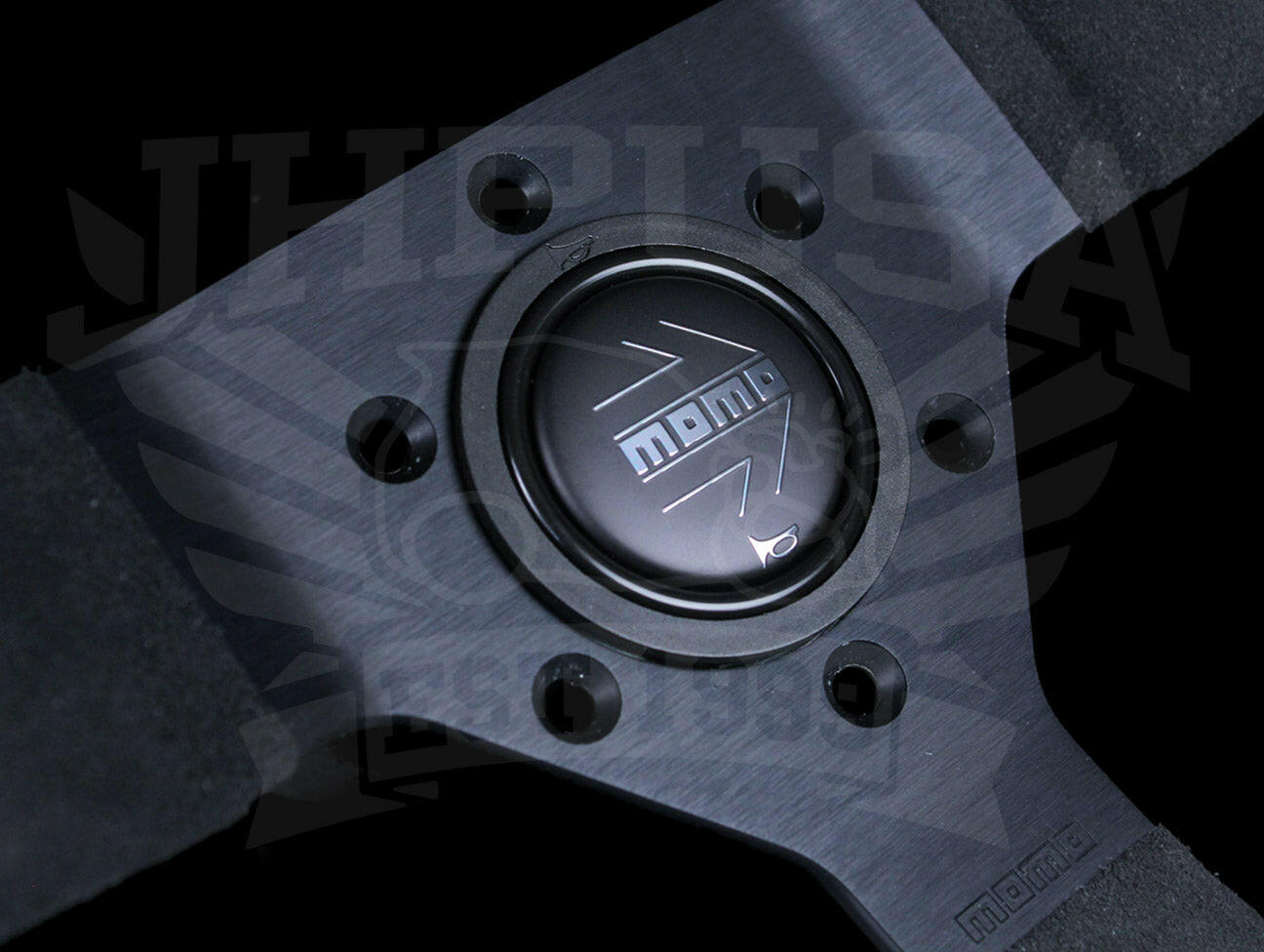 Momo Horn Button - Black.