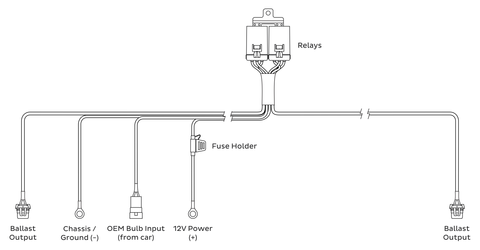 Morimoto HD Relay: H11/H9/H8/880 | Multiple Fitments (H40).