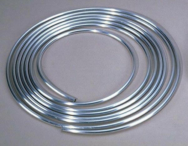 Moroso 25' Coil of Aluminum Fuel Line - 3/8” OD (65330).