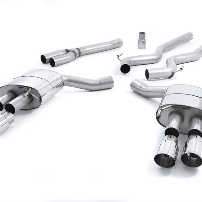 Milltek Catback Exhaust System for S550 Ford Mustang EcoBoost (Roush valance)