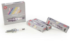NGK Laser Iridium Spark Plugs - Full Set | 2008-2015 Mitsubishi Evo X (ILKR8E6 SET).