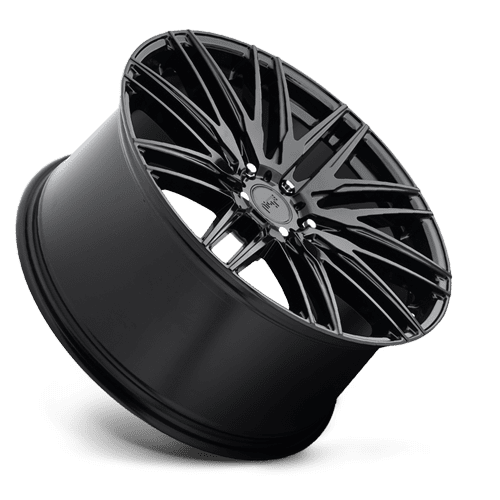 Niche M164 Anzio 5x114.3 22” Gloss Black Wheels.