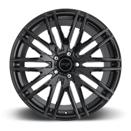 Niche M164 Anzio 5x114.3 22” Gloss Black Wheels.